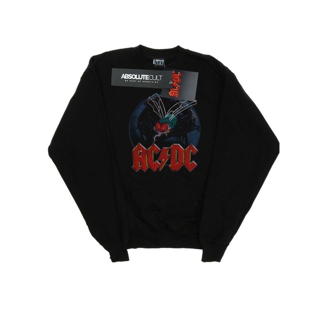 AC/DC Mens Fly On The Wall Sweatshirt / Black